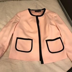 Peach & Black Woman’s Business Blazer